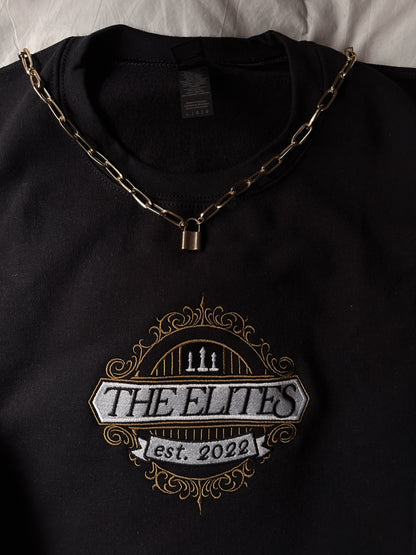 THE ELITES EMBROIDERED CREWNECK