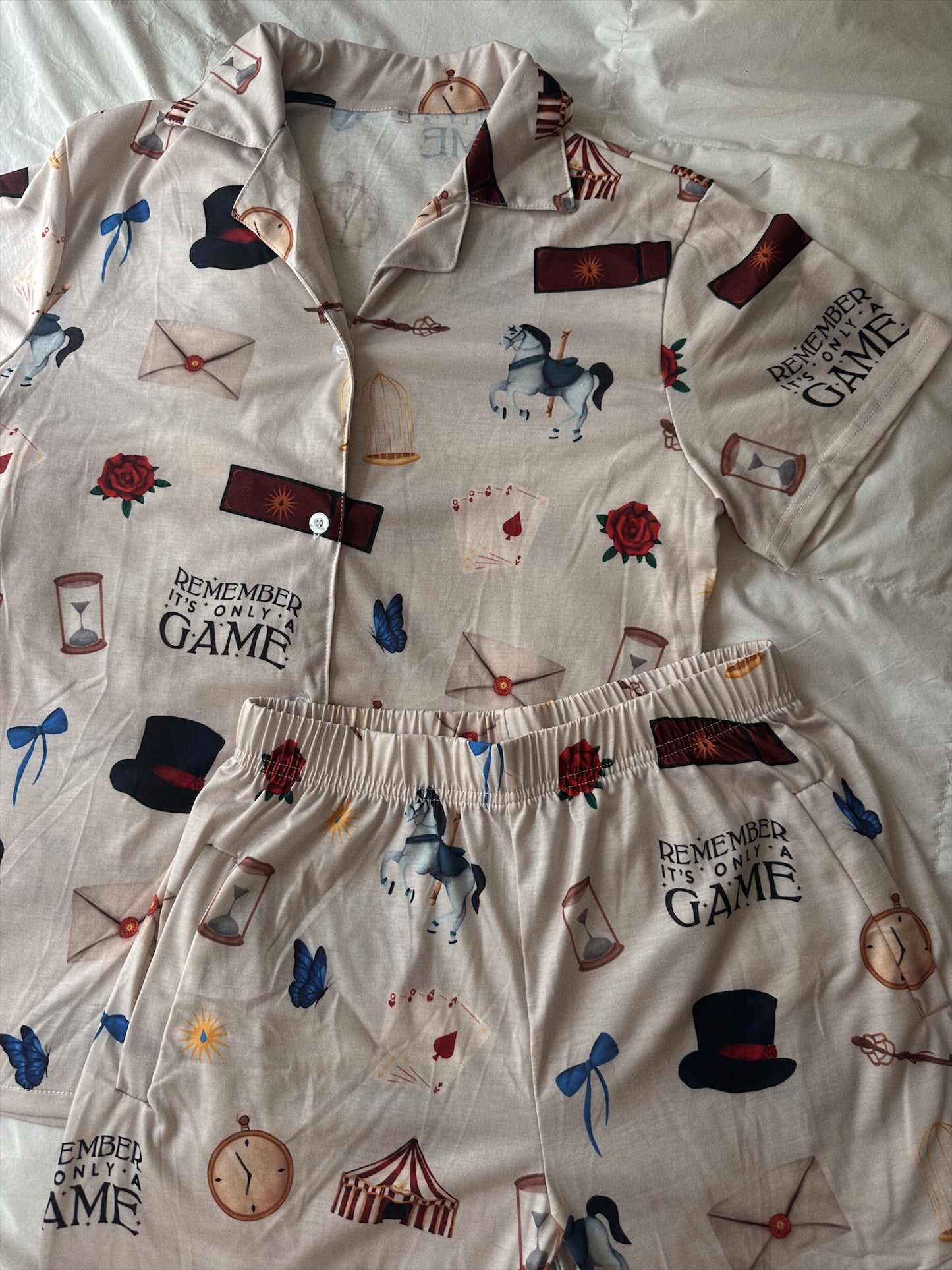 CARAVAL PAJAMA SHORTS SET