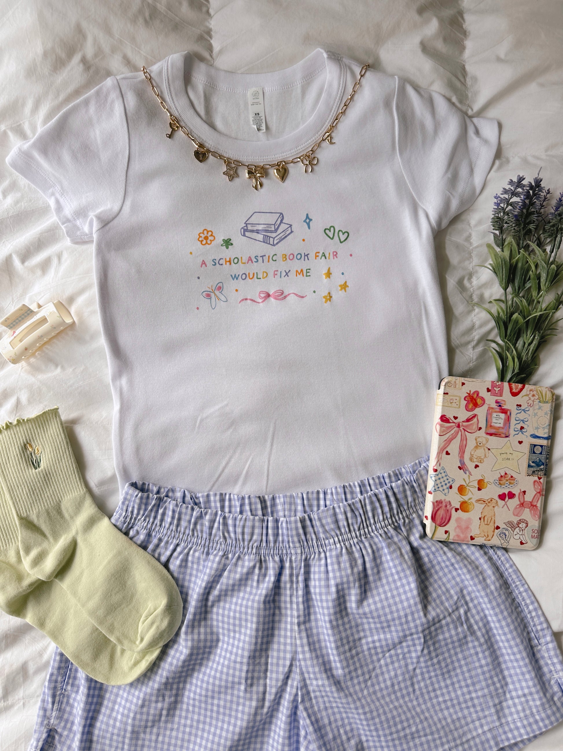 SCHOLASTIC BOOK FAIR BABY TEE