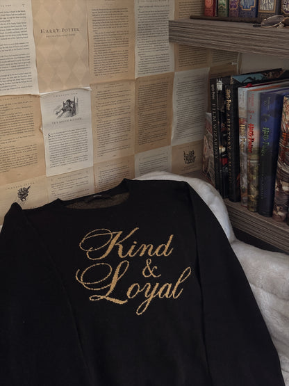 WIZARD HOUSE KNIT SWEATER