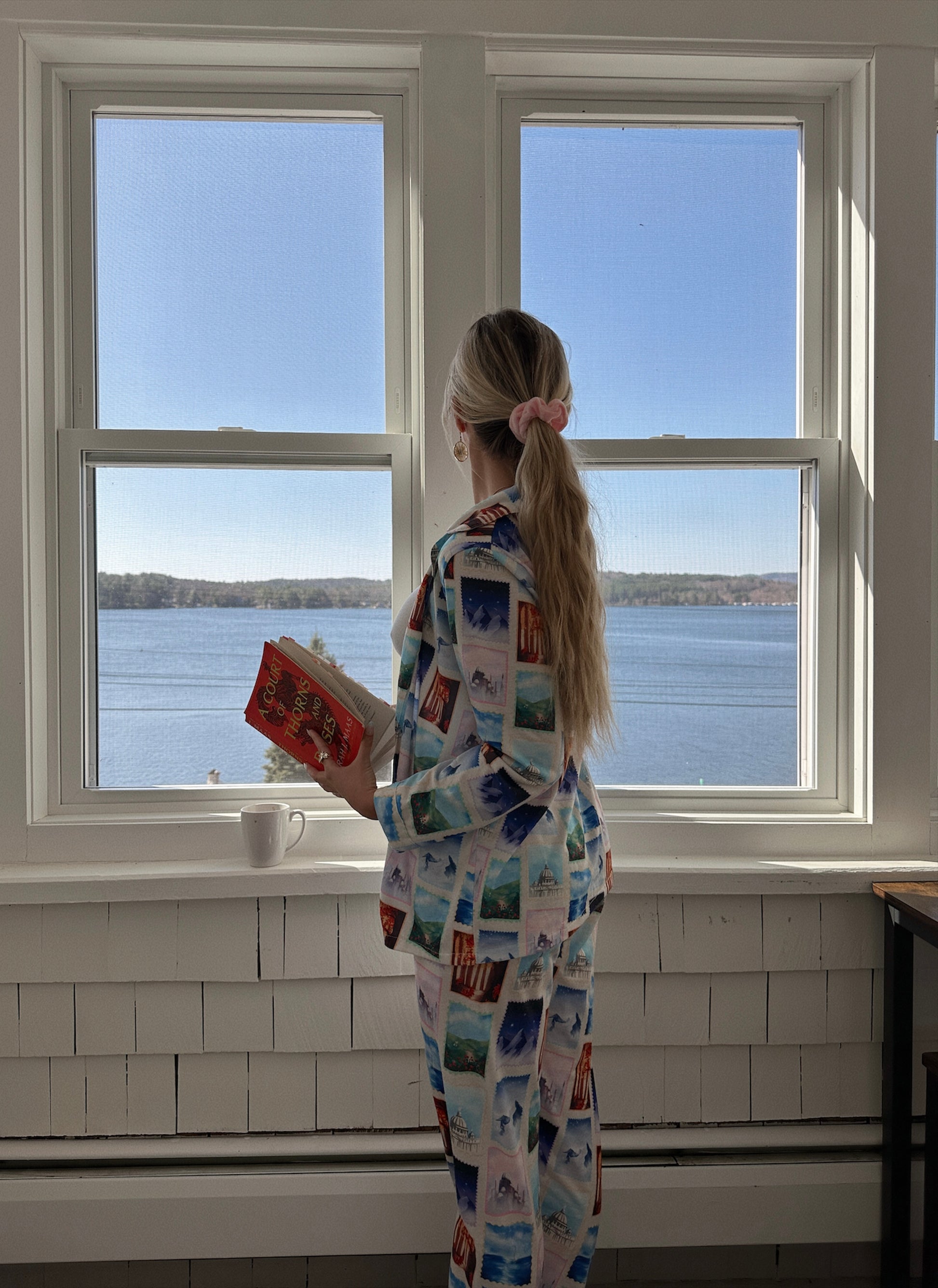 ACOTAR COURT STAMPS PAJAMA PANTS SET