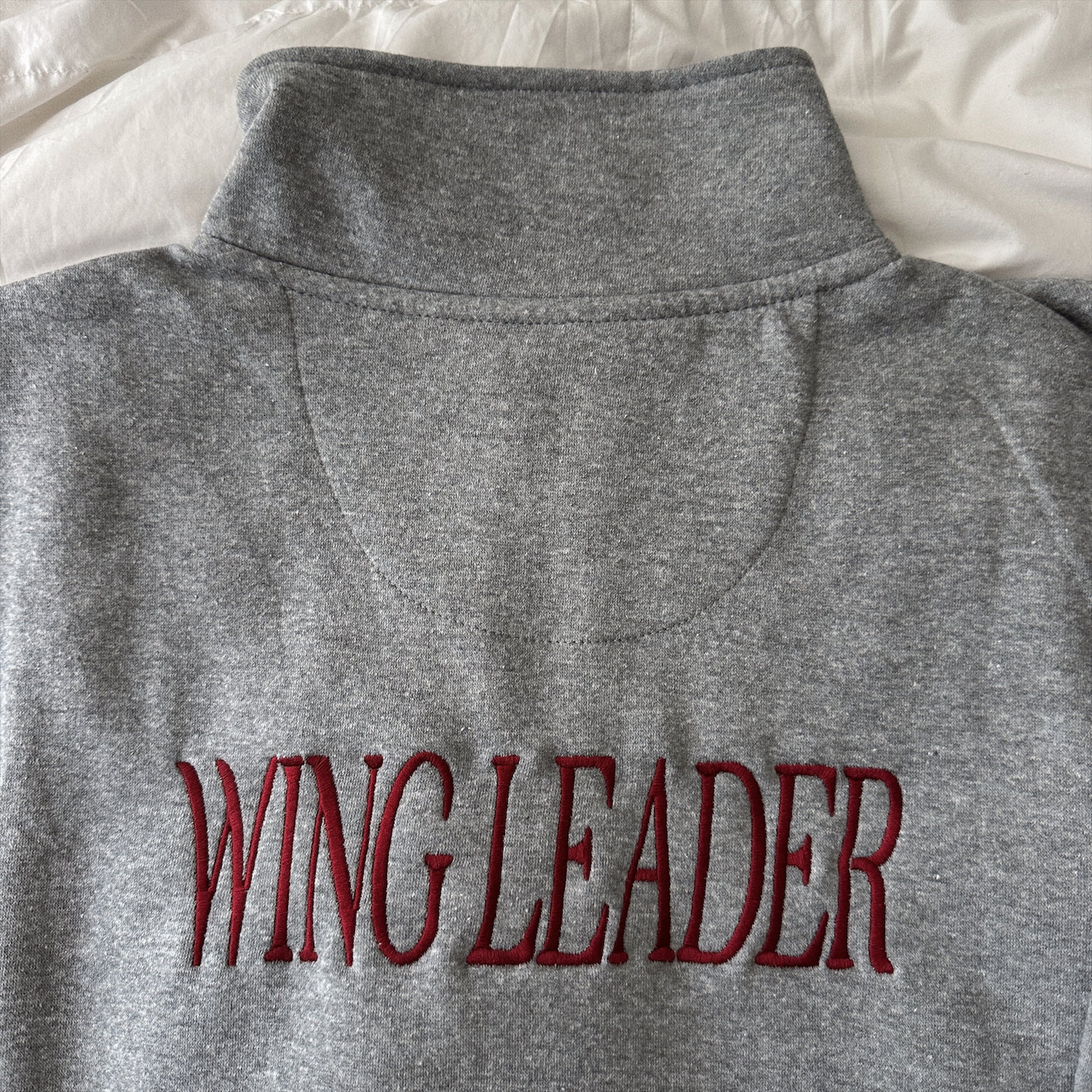 WING LEADER FLEECE QUARTER-ZIP JACKET
