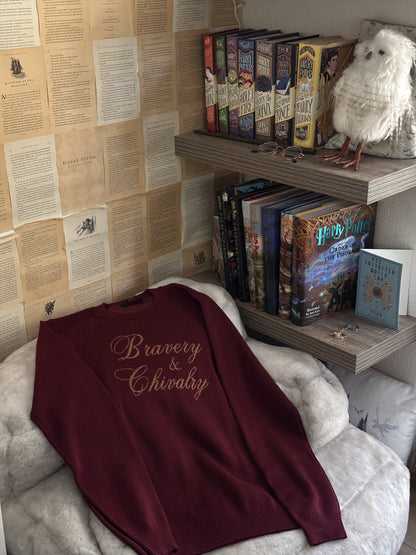 WIZARD HOUSE KNIT SWEATER