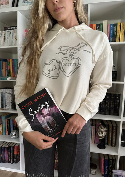 J+A CROP HOODIE