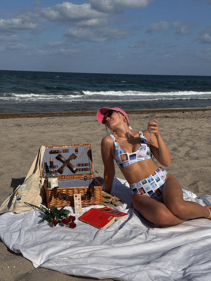 ACOTAR COURT STAMPS PADDED BIKINI TOP