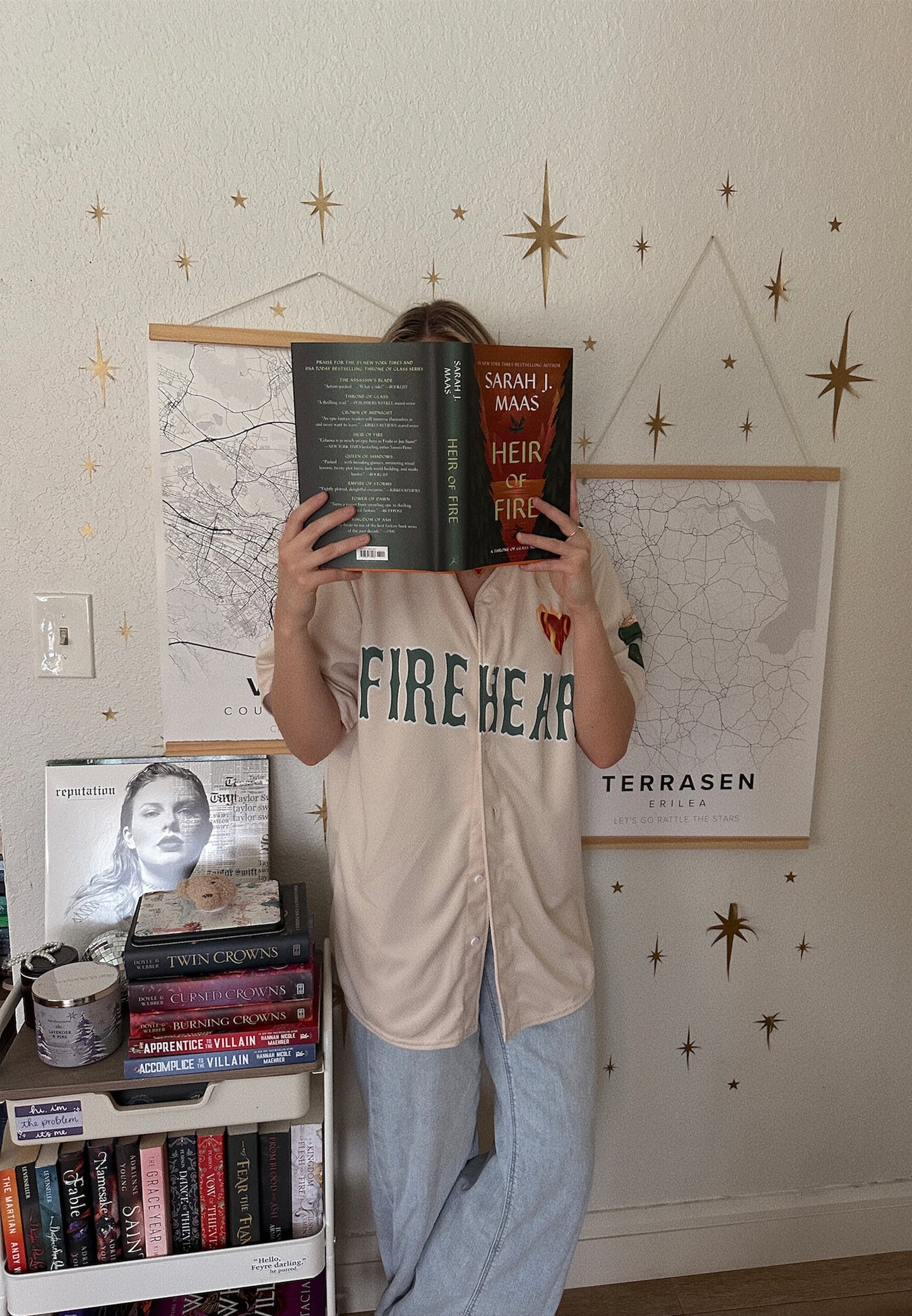 THRONE OF GLASS BASEBALL JERSEYS