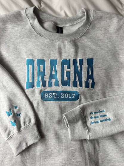 CARAVAL COLLEGIATE EMBROIDERED CREWNECKS *DONATELLA x LEGEND EDITION