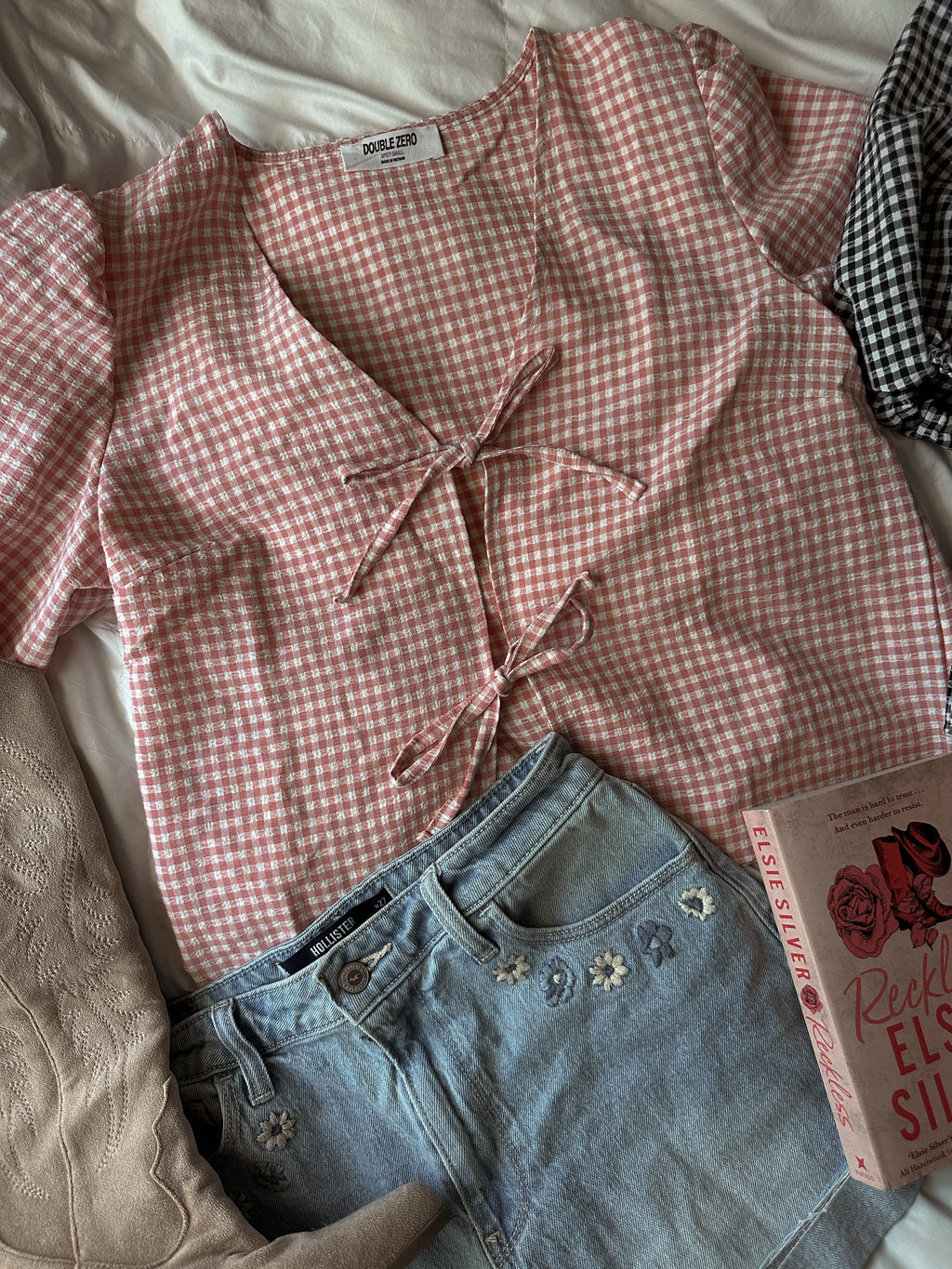 COWGIRL SUMMER GINGHAM TOP