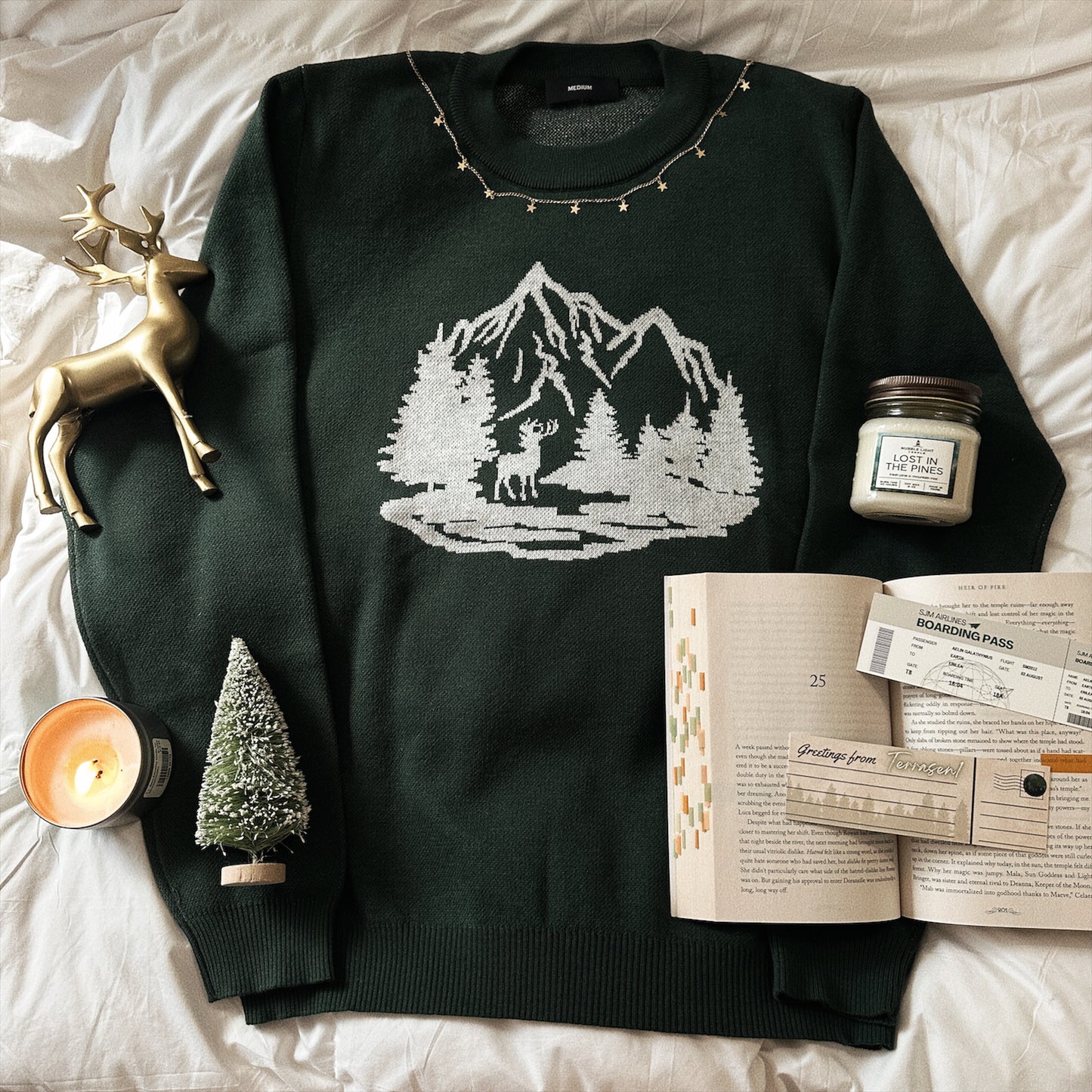 TERRASEN IS CALLING KNIT SWEATER