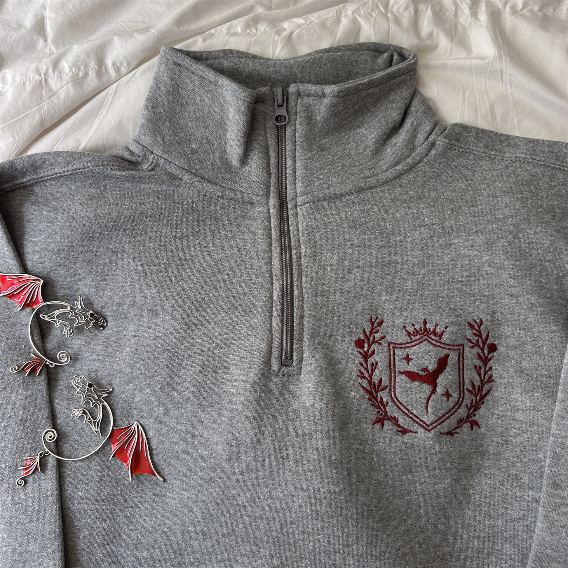 WING LEADER FLEECE QUARTER-ZIP JACKET