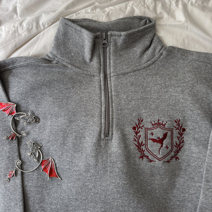 WING LEADER FLEECE QUARTER-ZIP JACKET
