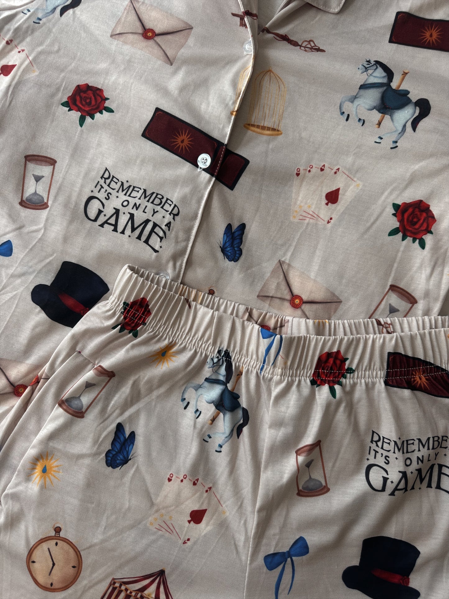 CARAVAL PAJAMA SHORTS SET