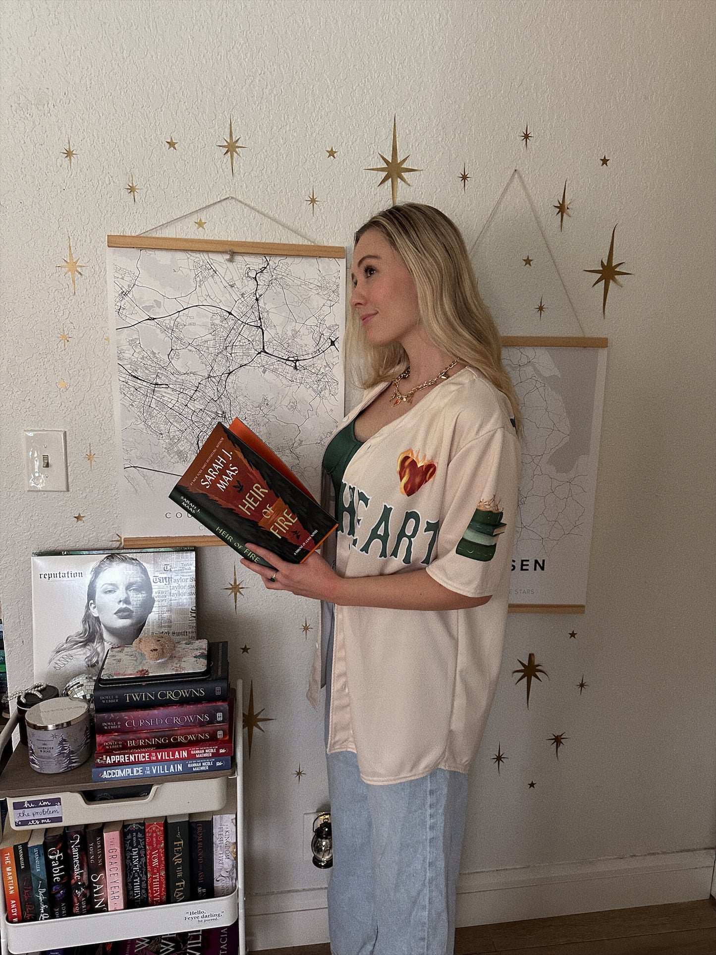 THRONE OF GLASS BASEBALL JERSEYS