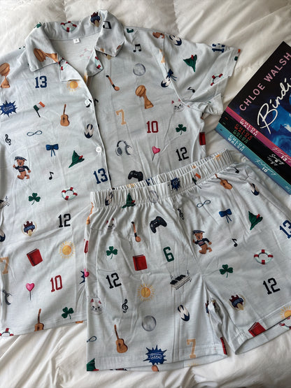 BOYS OF TOMMEN PAJAMA SHORTS SET