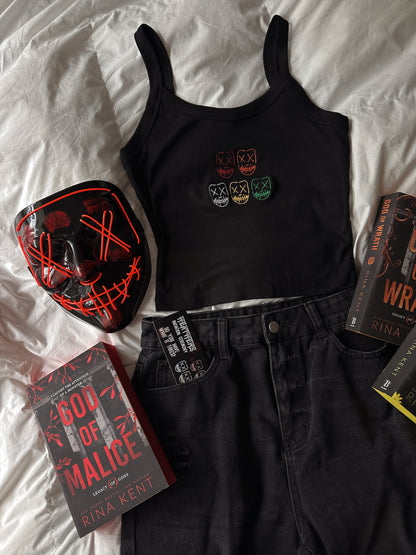 HEATHENS MASKS BABY TANK
