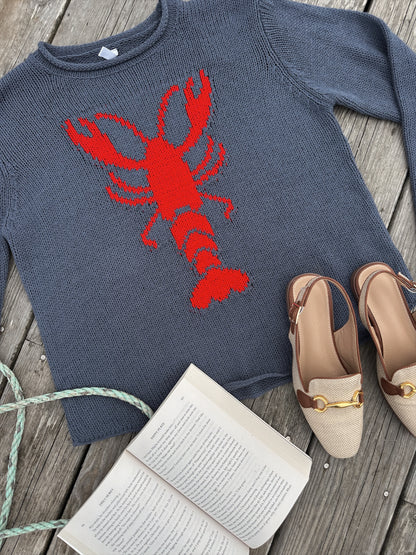 ANNUAL LOBSTER FESTIVAL KNIT SWEATER