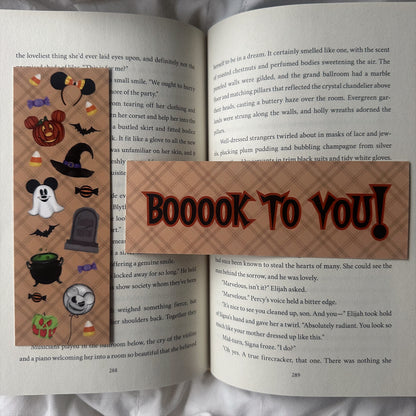 BOOOOK TO YOU BOOKMARK