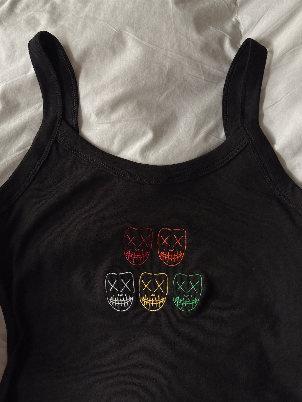 HEATHENS MASKS BABY TANK