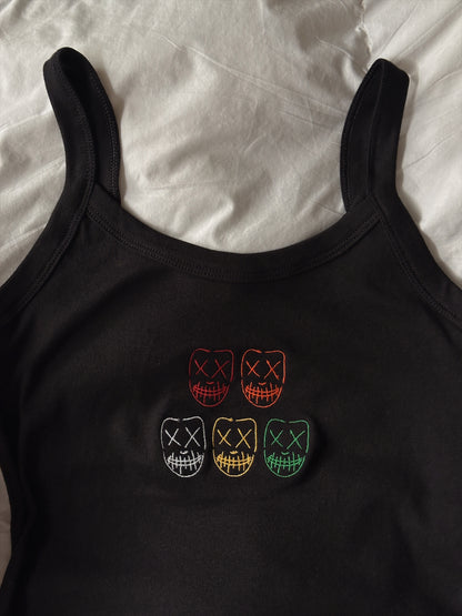 HEATHENS MASKS BABY TANK
