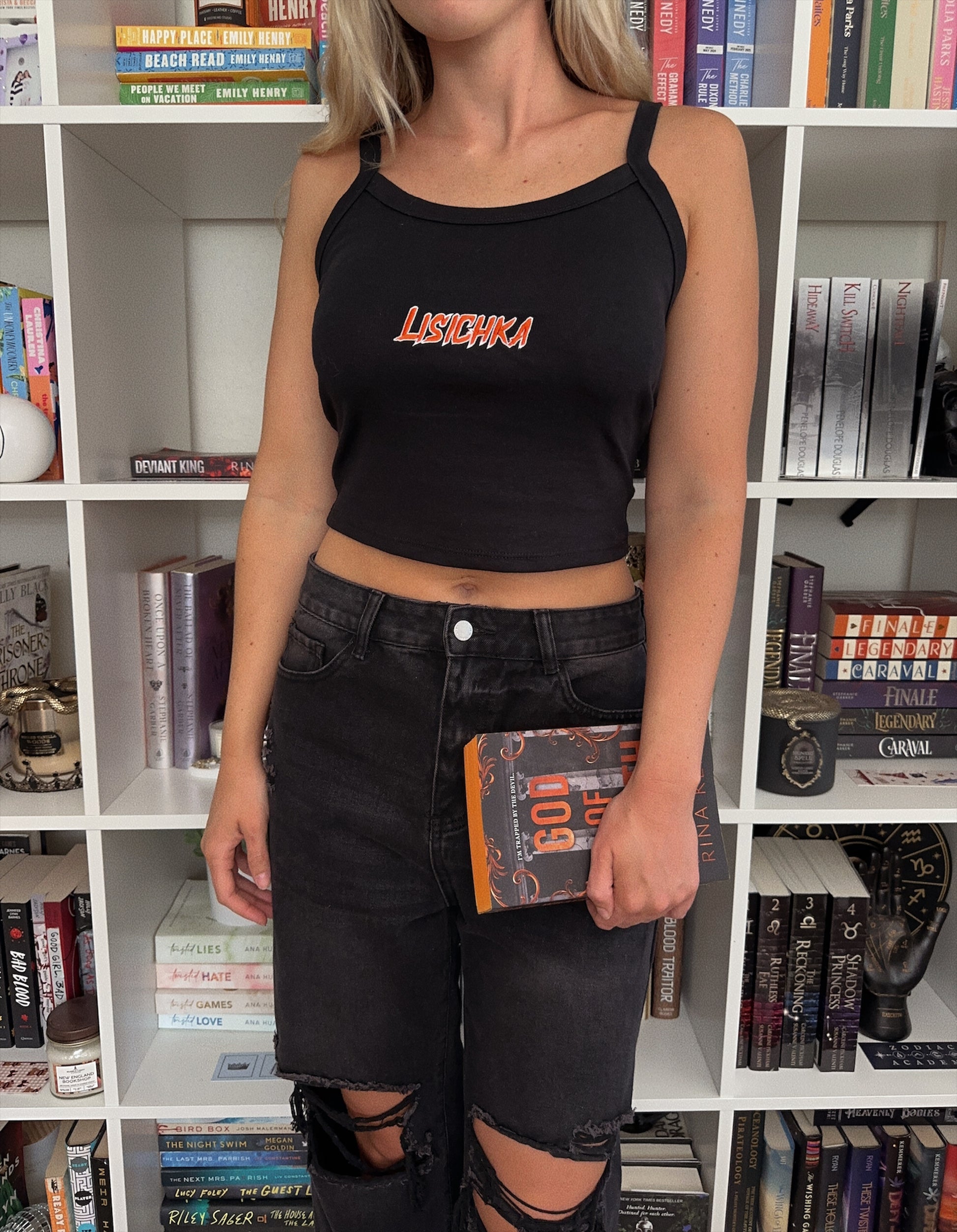 LEGACY OF GODS NICKNAMES EMBROIDERED BABY TANKS