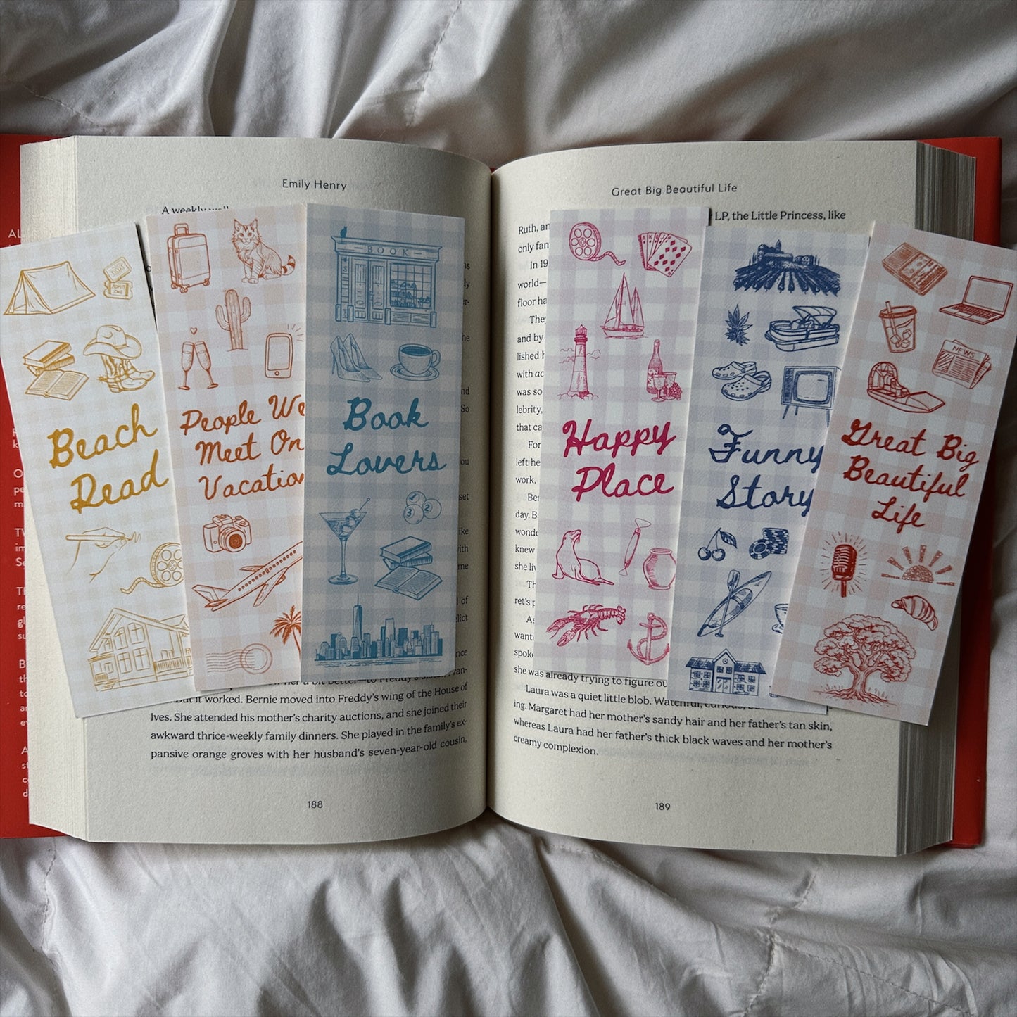 EMHEN GIRLIE BOOKMARKS