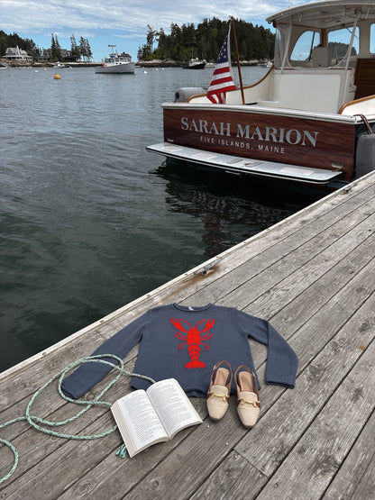 ANNUAL LOBSTER FESTIVAL KNIT SWEATER