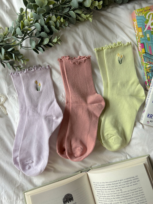 FULL BLOOM CREW SOCKS