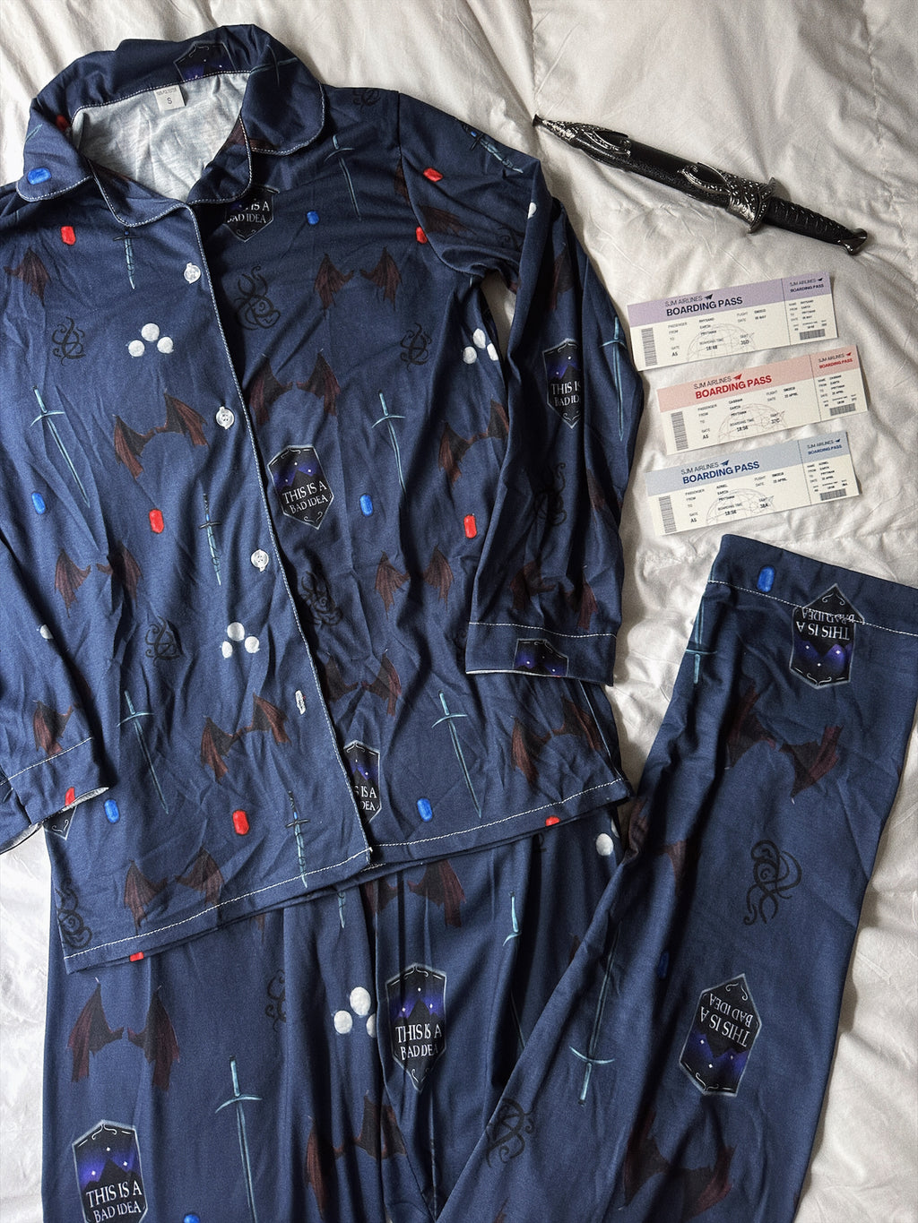 BAT BOYS PAJAMA PANTS SET