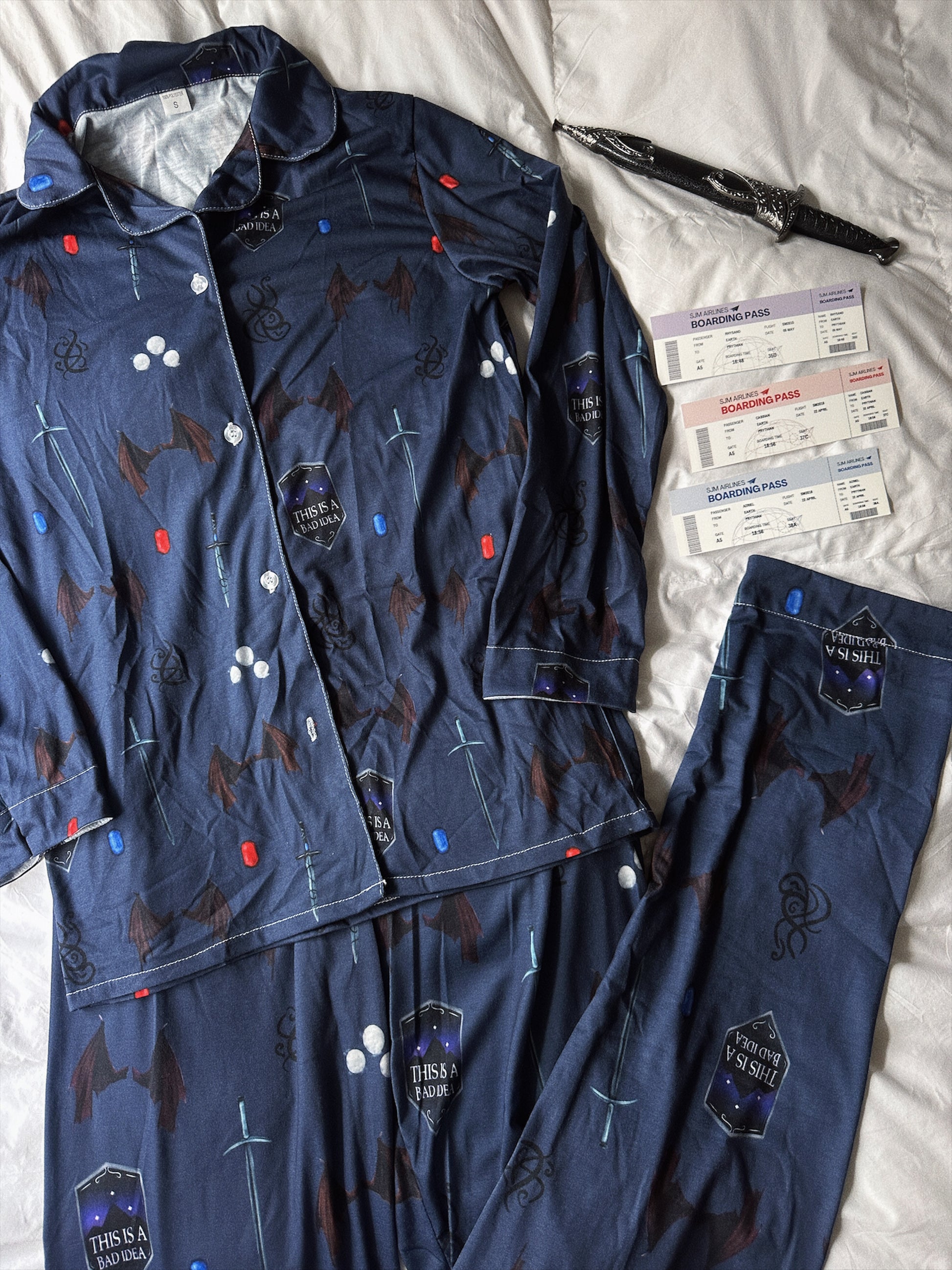 BAT BOYS PAJAMA PANTS SET