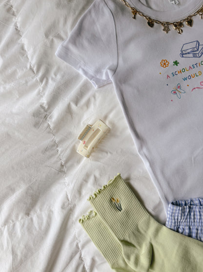 SCHOLASTIC BOOK FAIR BABY TEE