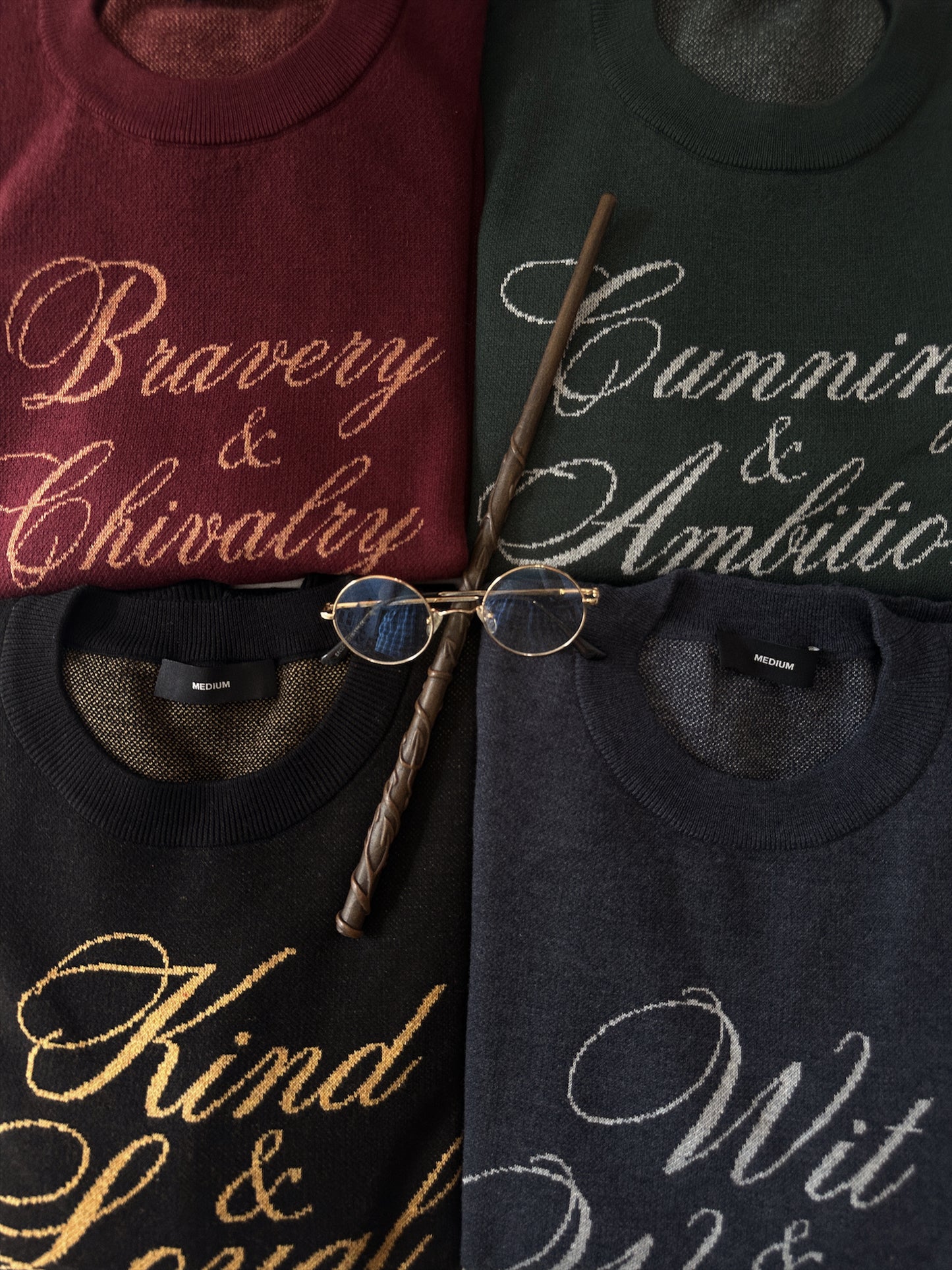 WIZARD HOUSE KNIT SWEATER