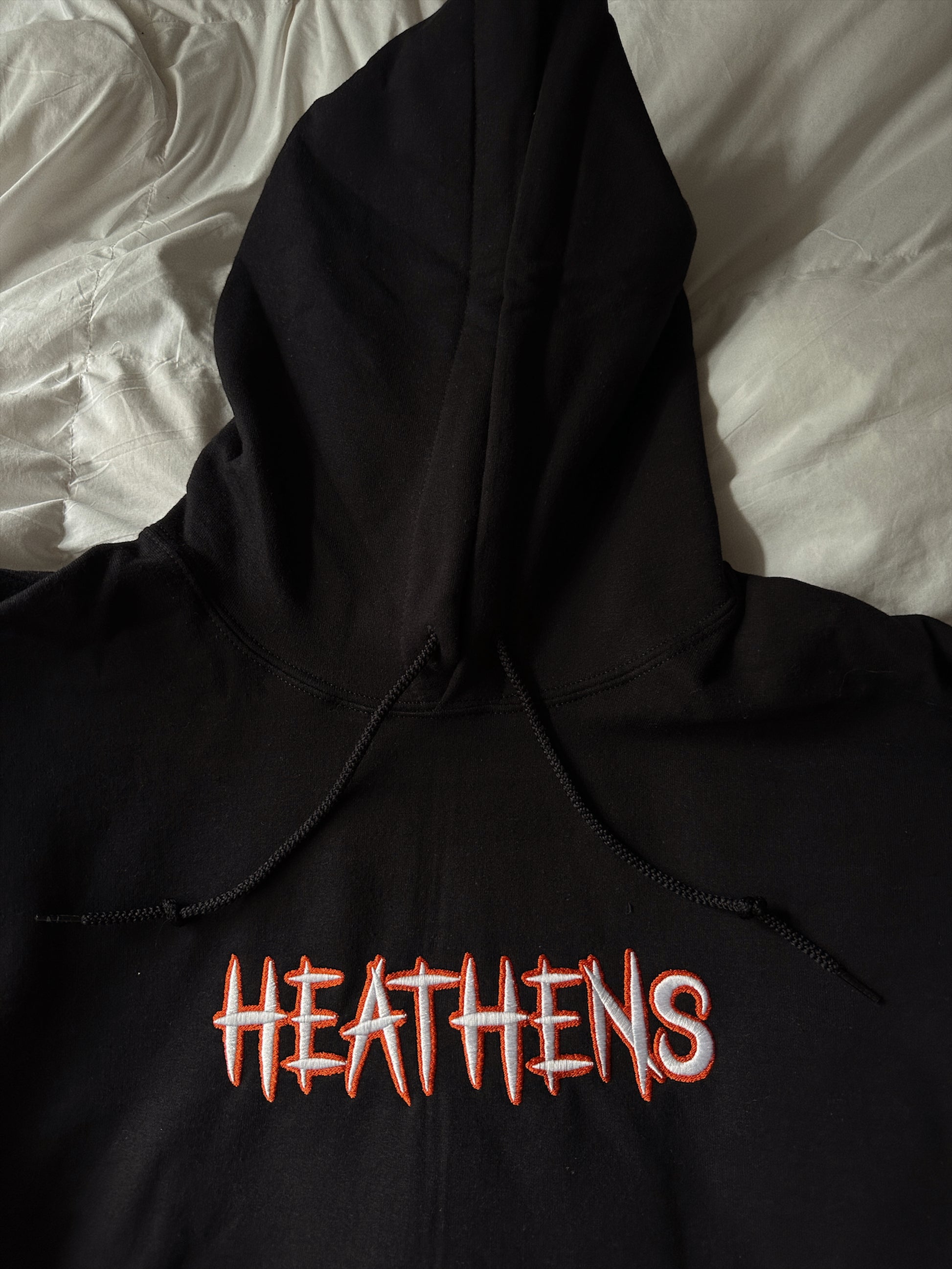 HEATHENS EMBROIDERED HOODIE