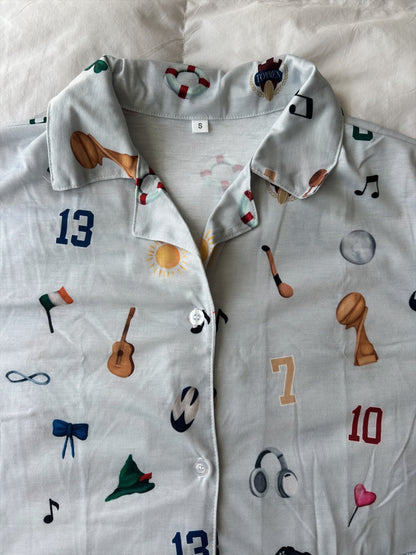 BOYS OF TOMMEN PAJAMA SHORTS SET