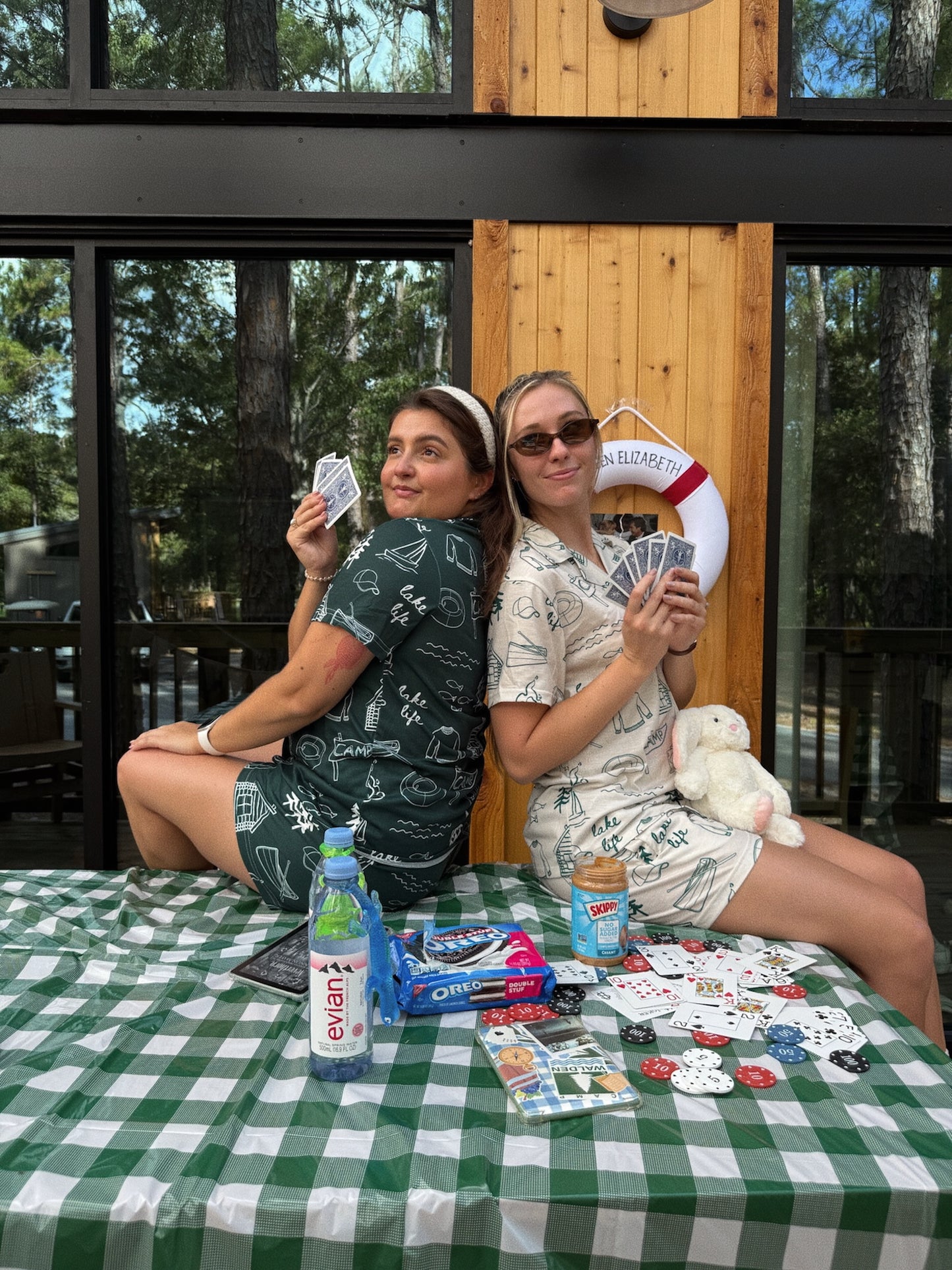 LAKE LIFE PAJAMA SHORTS SETS