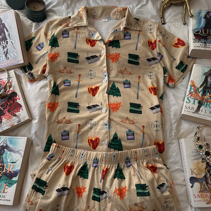 AELIN'S PAJAMA SHORTS SET