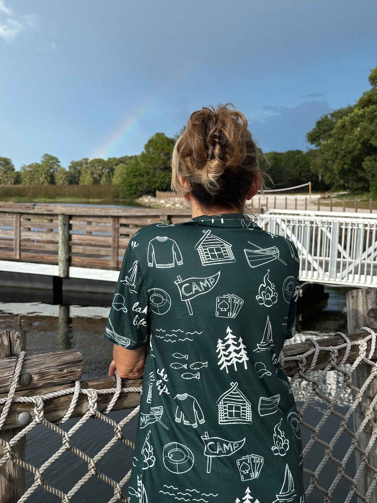 LAKE LIFE PAJAMA SHORTS SETS