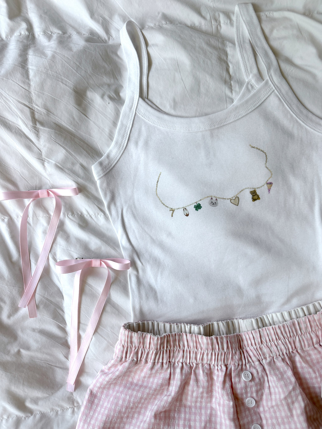 TOMMEN CHARM NECKLACES BABY TANK