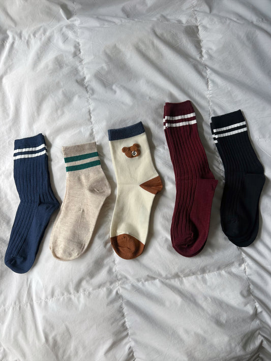 TOMMEN BOYS CREW SOCKS