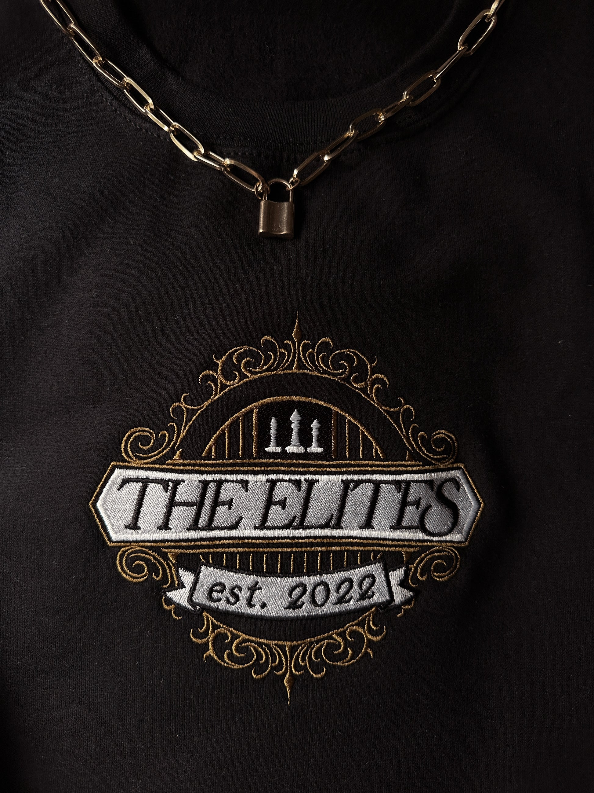 THE ELITES EMBROIDERED CREWNECK