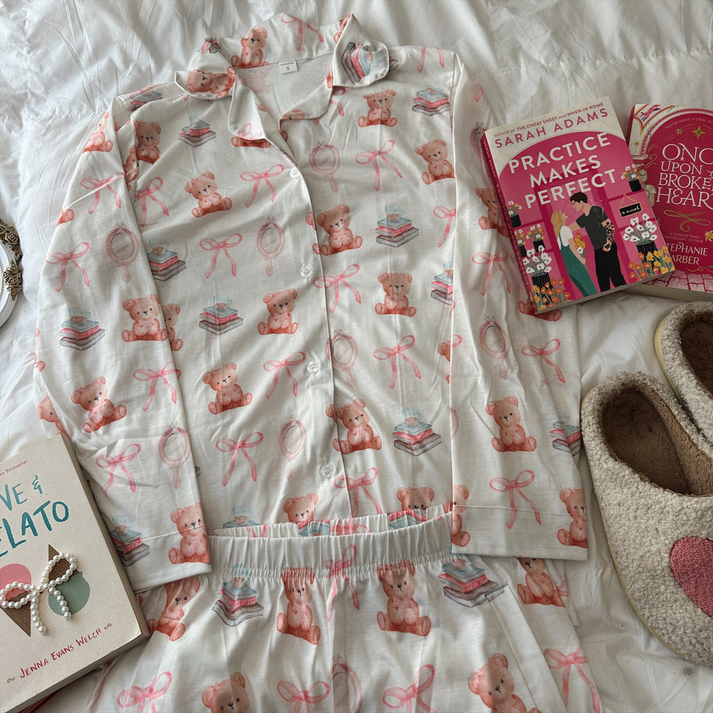 TEDDY BEAR LOVER PAJAMA PANTS SET