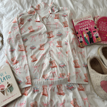 TEDDY BEAR LOVER PAJAMA PANTS SET