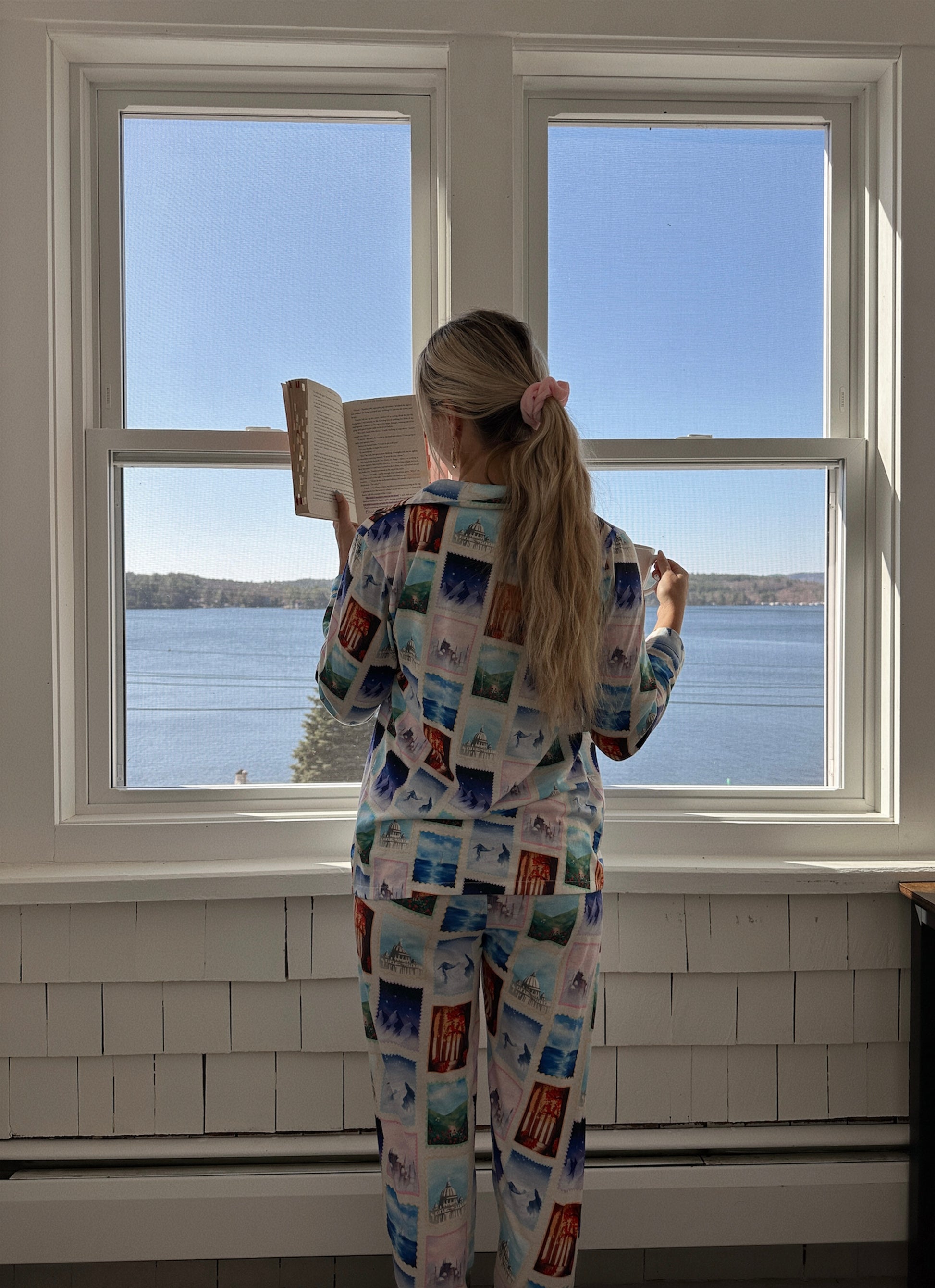 ACOTAR COURT STAMPS PAJAMA PANTS SET