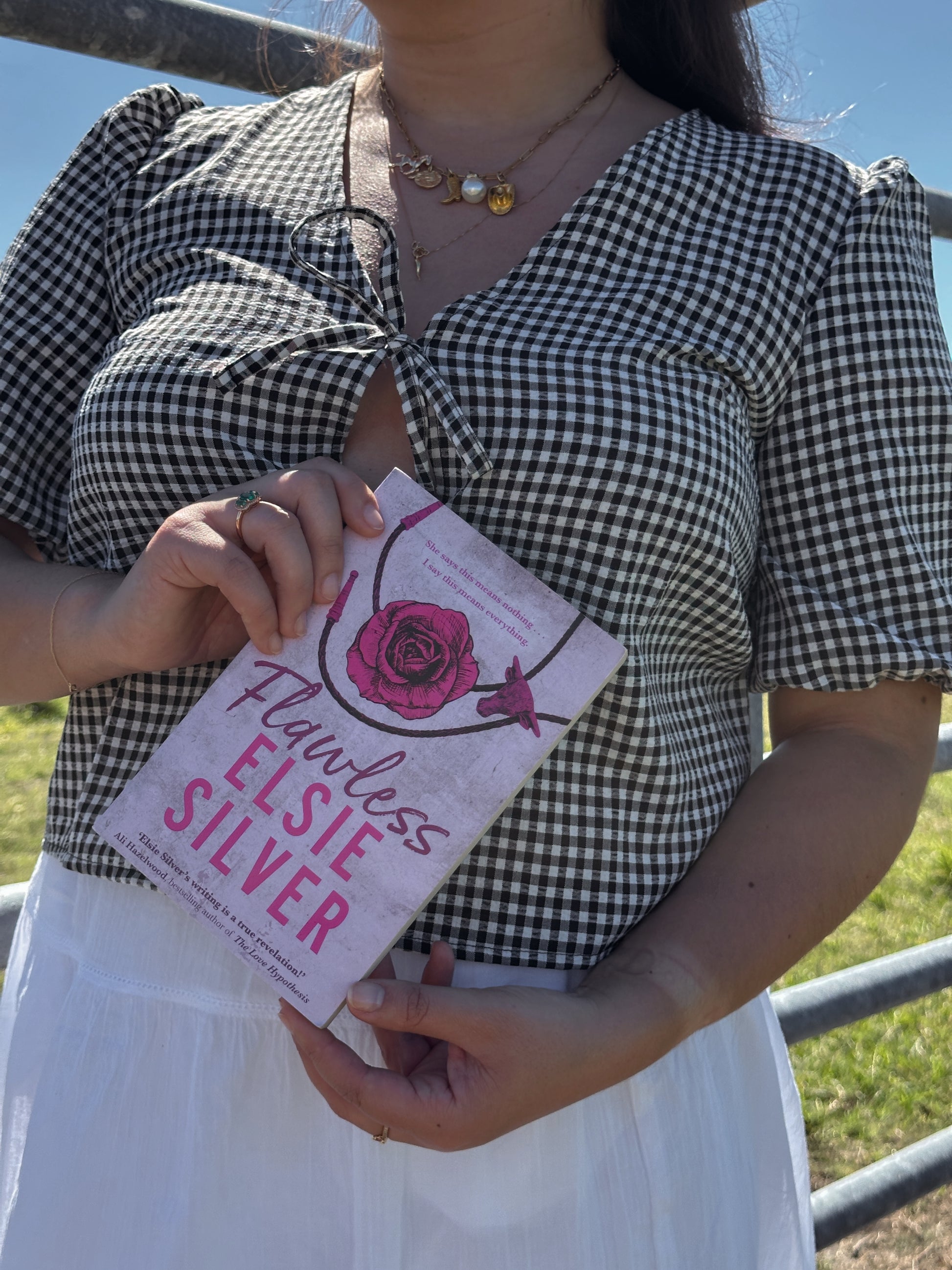 COWGIRL SUMMER GINGHAM TOP