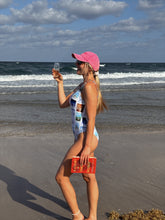 Load image into Gallery viewer, ACOTAR COURT STAMPS ONE PIECE SWIMSUIT
