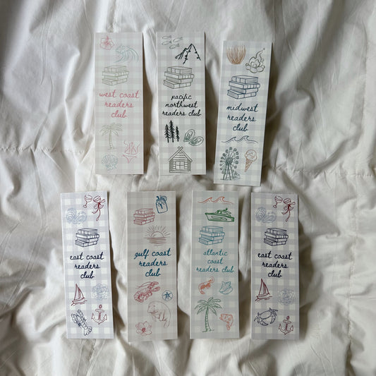 READERS CLUB BOOKMARKS