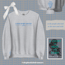 Load image into Gallery viewer, SARAH J MAAS BOOKS EMBROIDERED CREWNECK
