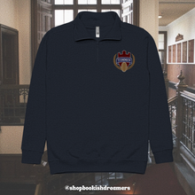 Load image into Gallery viewer, TOMMEN COLLEGE FLEECE QUARTER-ZIP JACKET
