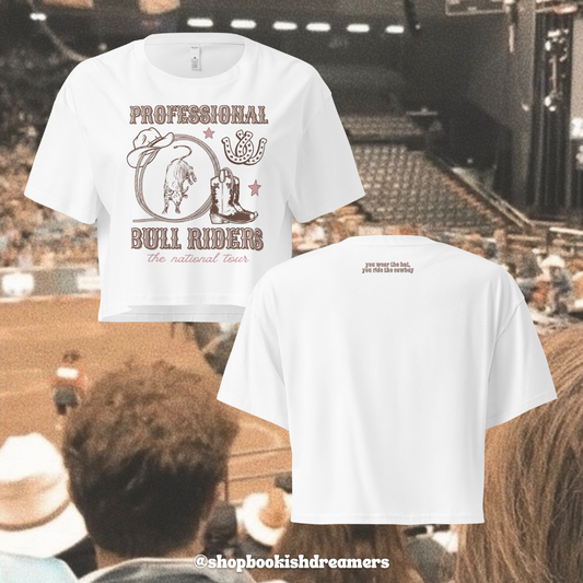 PROFESSIONAL BULL RIDERS CROP TEE