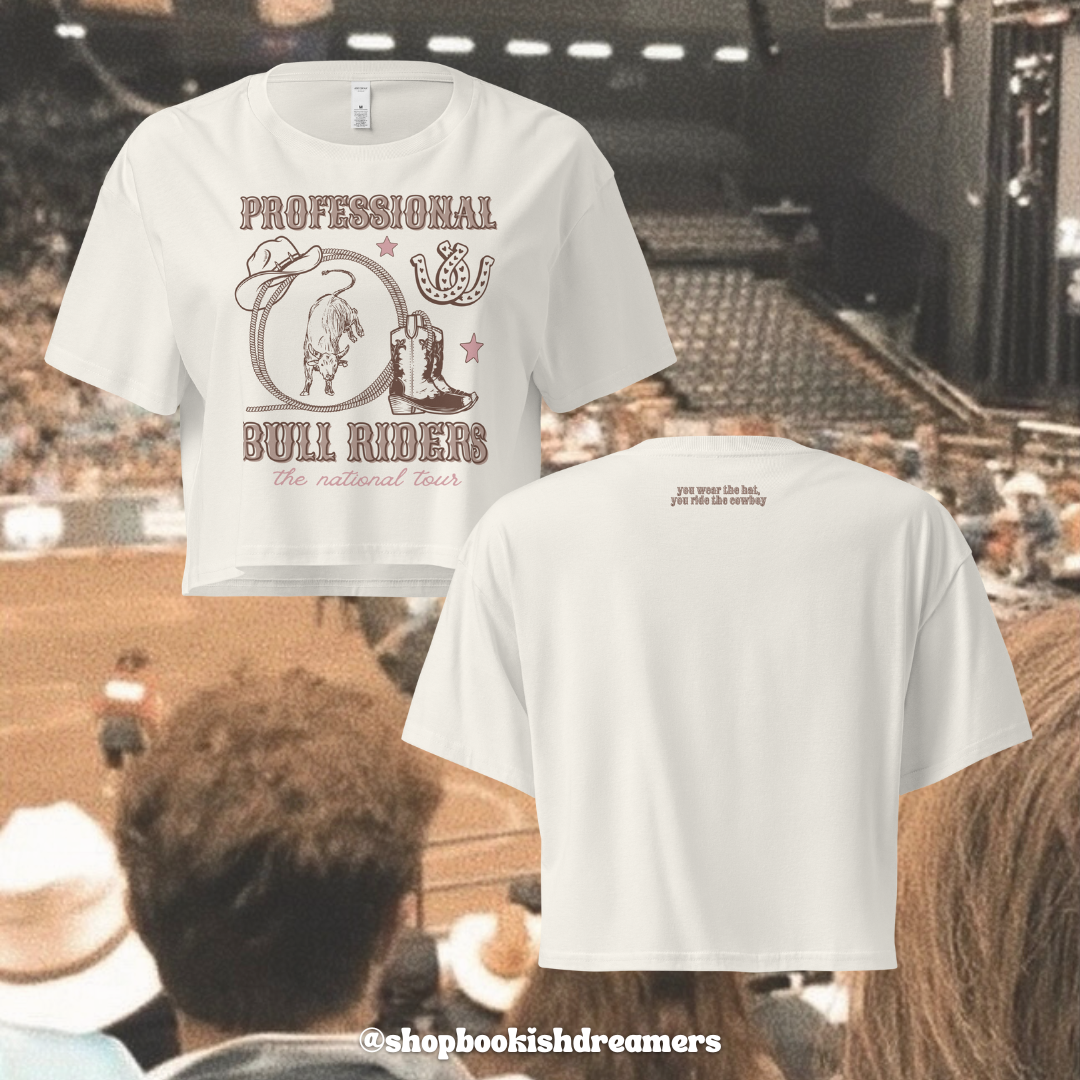 PROFESSIONAL BULL RIDERS CROP TEE