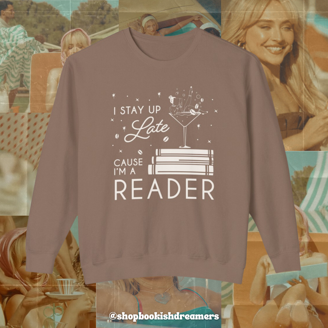 ESPRESSO READER CREWNECK